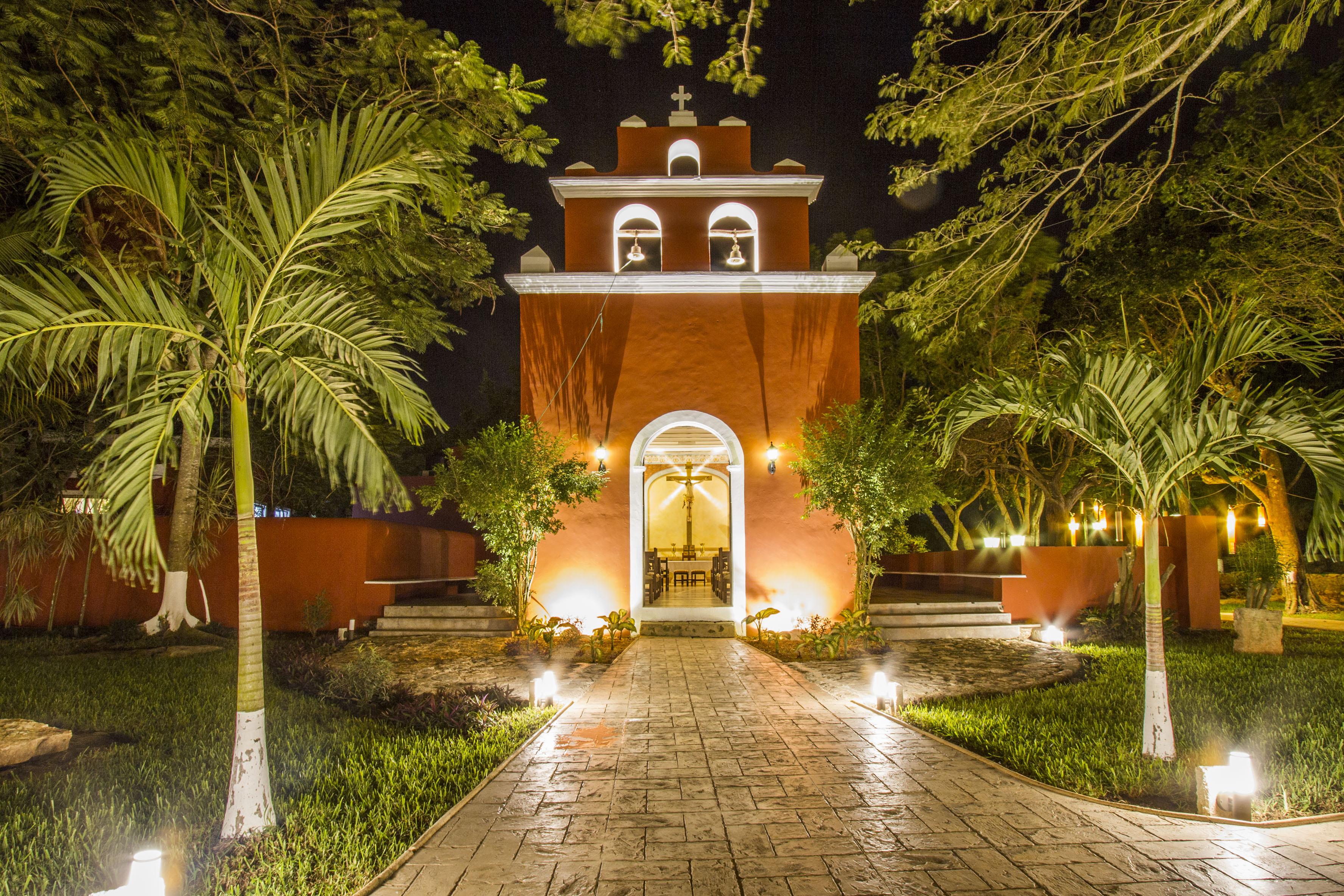 Hotel Hacienda Santa Cruz Mérida Exterior foto