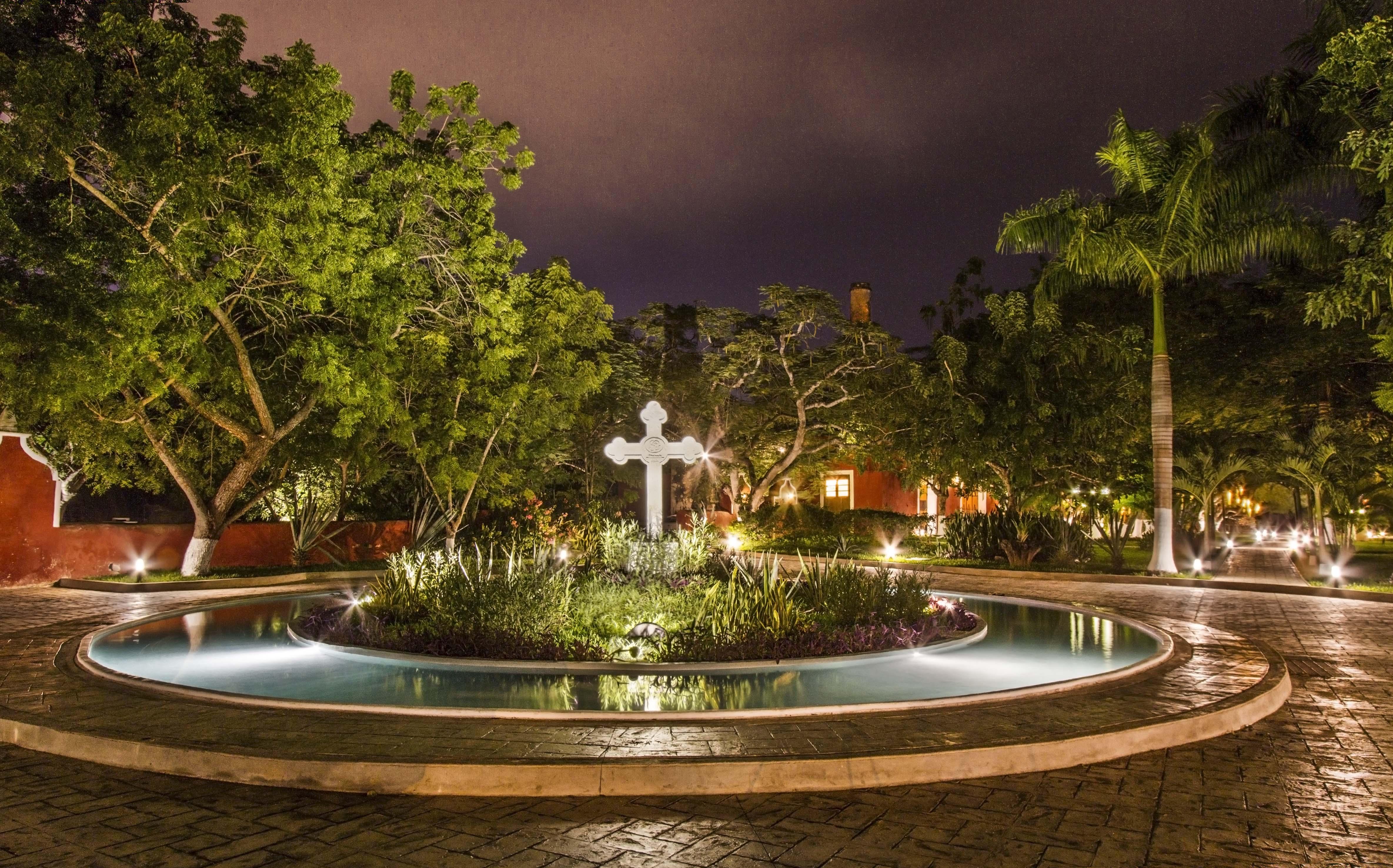 Hotel Hacienda Santa Cruz Mérida Exterior foto