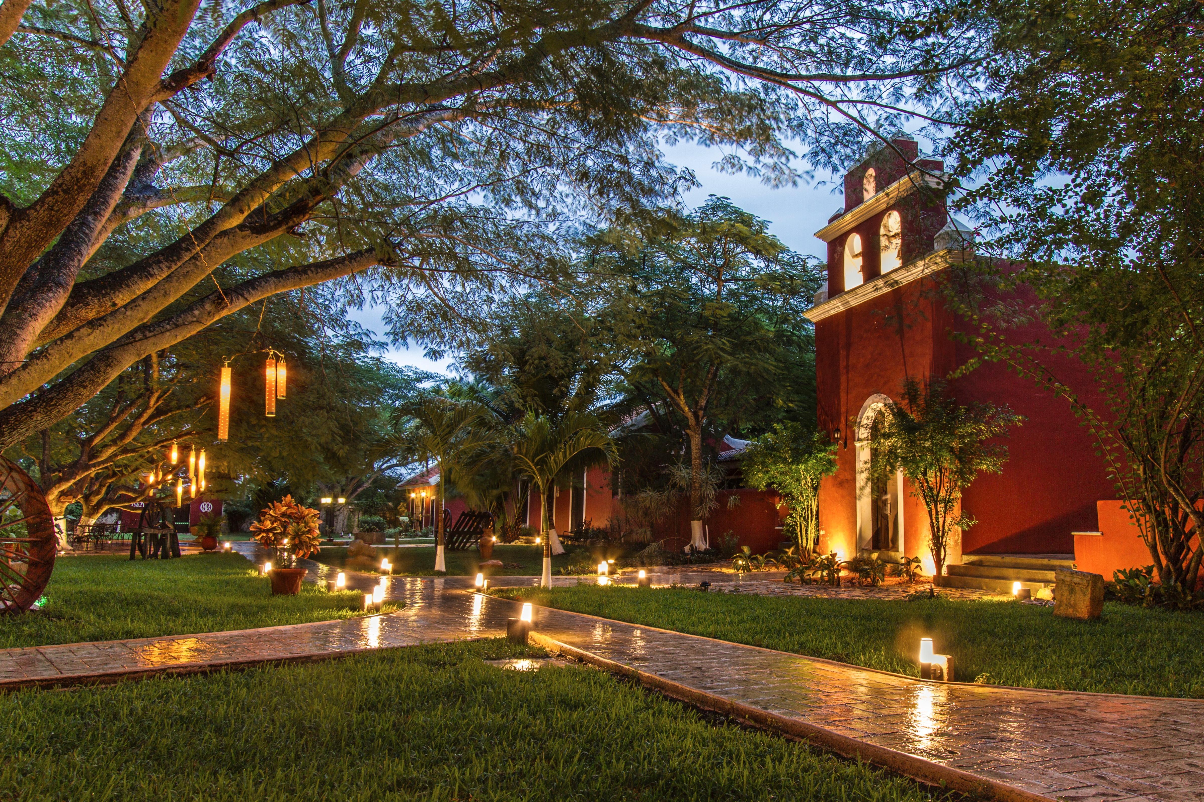 Hotel Hacienda Santa Cruz Mérida Exterior foto