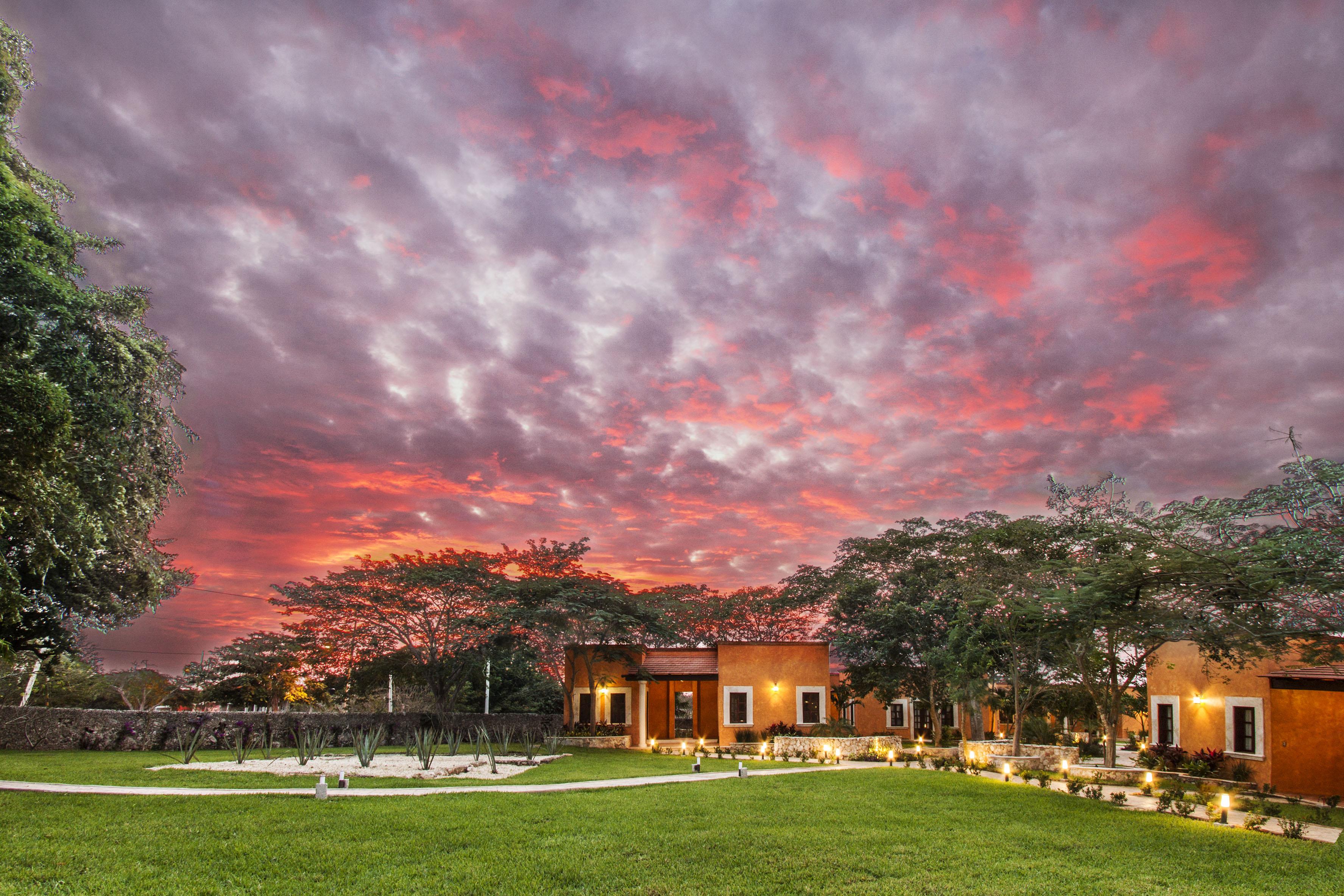 Hotel Hacienda Santa Cruz Mérida Exterior foto