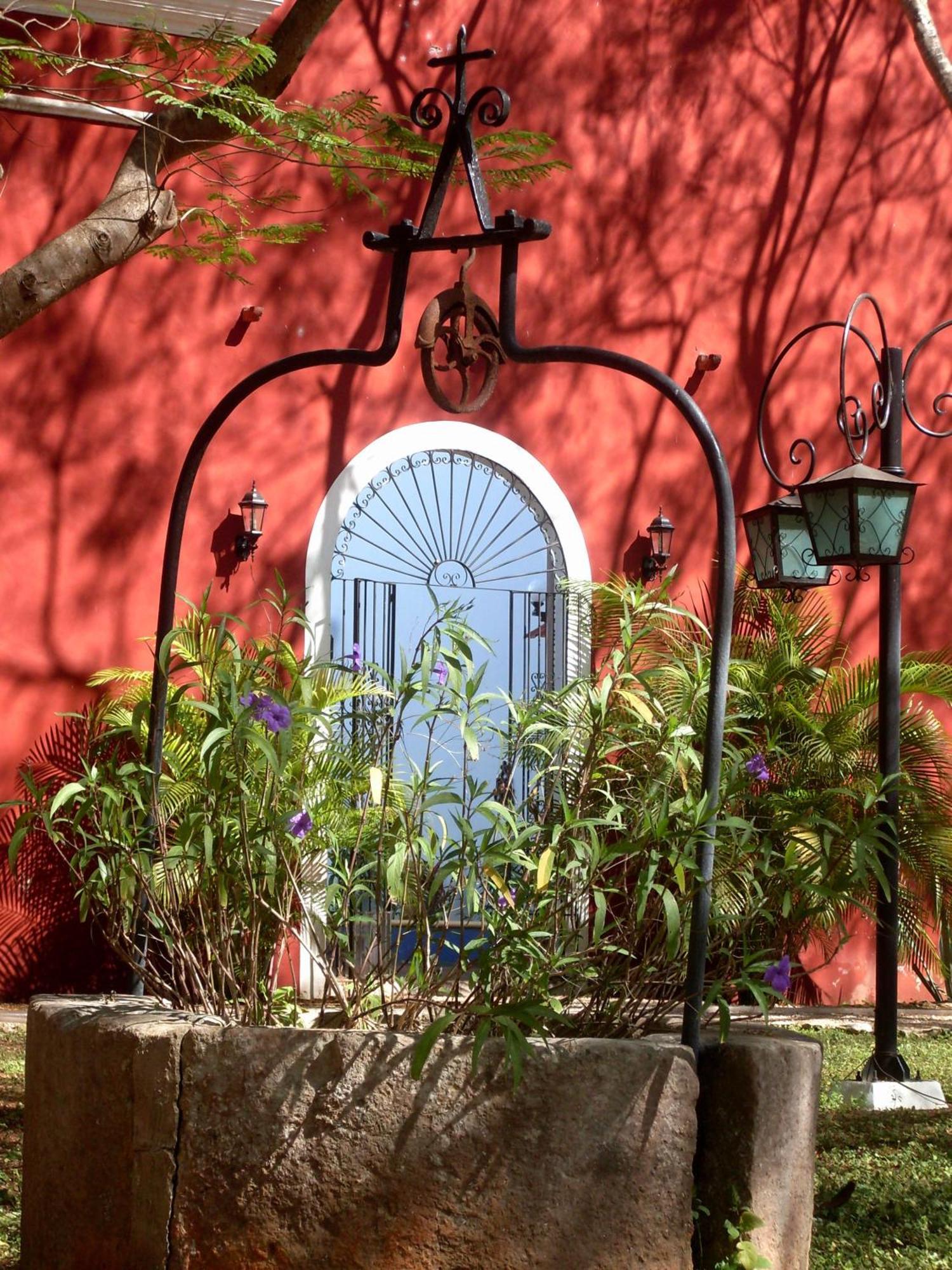 Hotel Hacienda Santa Cruz Mérida Exterior foto