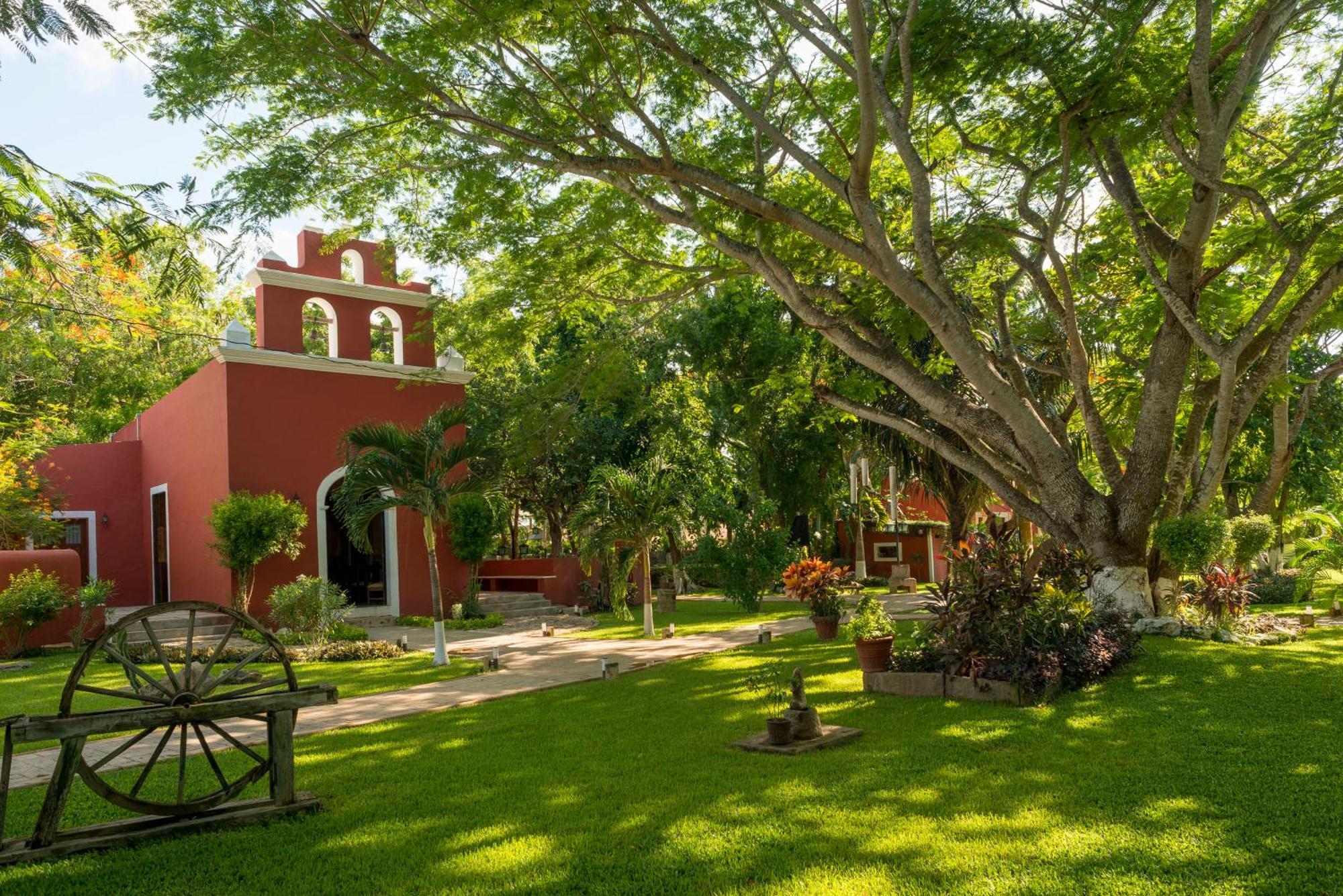 Hotel Hacienda Santa Cruz Mérida Exterior foto