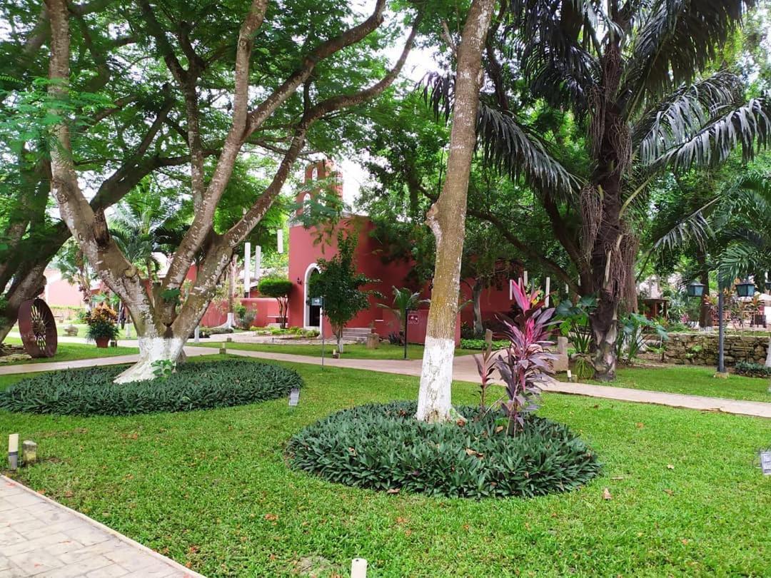 Hotel Hacienda Santa Cruz Mérida Exterior foto